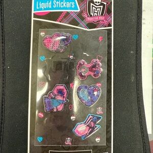 GEN 1 Monster High Liquid Stickers - Multicolor lot of 24 Hard To Find RARE